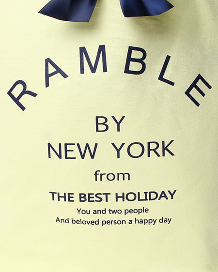 INGNI（イング） リボン付トート／BAG ｲｴﾛｰ