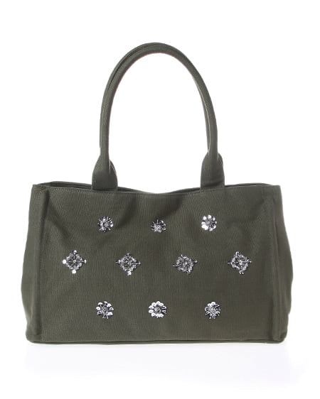 INGNI(イング) スパンコール装飾／BAG ｶｰｷ