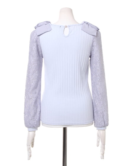 【確認用】【新品】トップス・袖レース・肩リボン（イング・INGNI） 肩リボン袖レース／TOPS｜INGNI(イング) 公式通販｜INGNI STORE