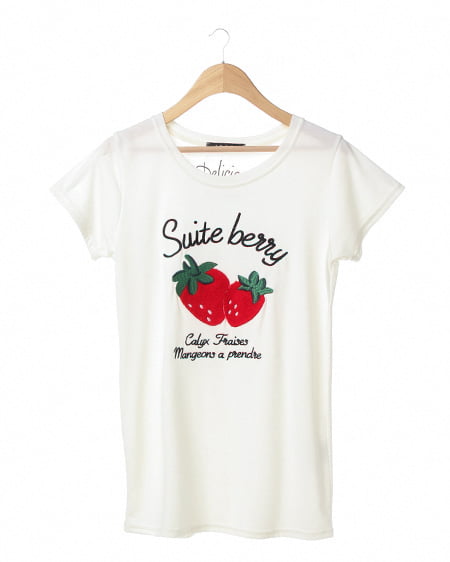 イチゴ／Tシャツ