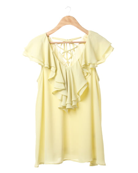 INGNI(イング) フリルJZ／TOPS ｲｴﾛｰ