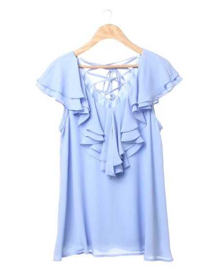 INGNI(イング) フリルJZ／TOPS ｻｯｸｽ