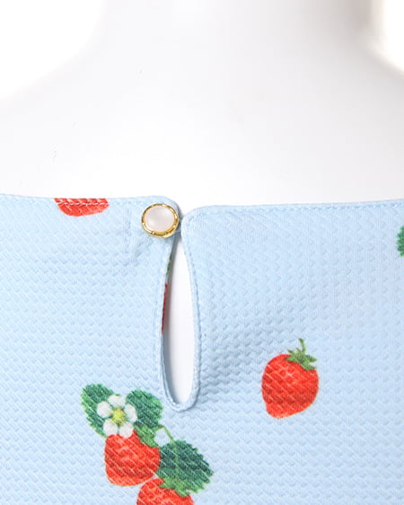 INGNI（イング） イチゴ柄／Tシャツ ｻｯｸｽ