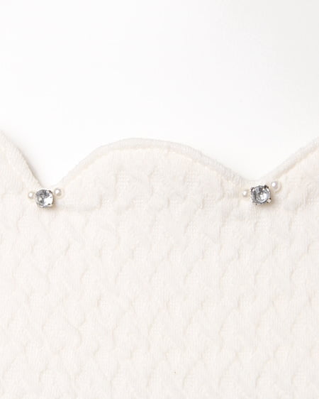 INGNI（イング） スカラップオフショル／Tシャツ7分 ｵﾌﾎﾜｲﾄ