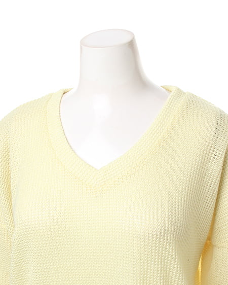 INGNI（イング） BACKリボン／チュニック7分 ｲｴﾛｰ