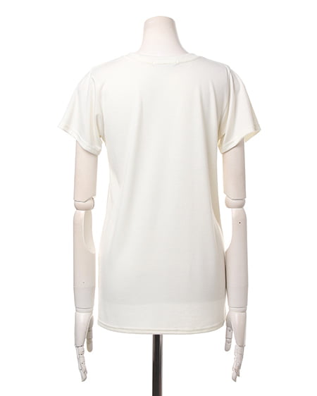 INGNI（イング） NO／半袖TシャツB ｵﾌﾎﾜｲﾄ