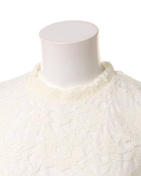 INGNI（イング） プチH／NレースT／ブラウス ｵﾌﾎﾜｲﾄ