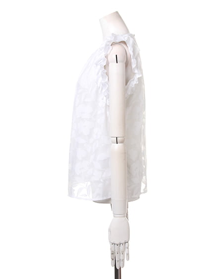 INGNI（イング） 花柄オパールT／ブラウス ｵﾌﾎﾜｲﾄ