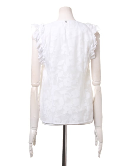 INGNI（イング） 花柄オパールT／ブラウス ｵﾌﾎﾜｲﾄ