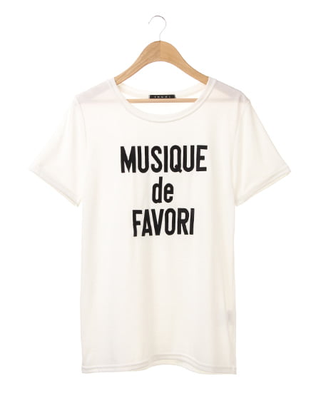 MUSIQUEロゴ／Tシャツ