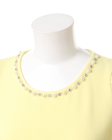 INGNI（イング） チューリップ袖／TOPS ｲｴﾛｰ