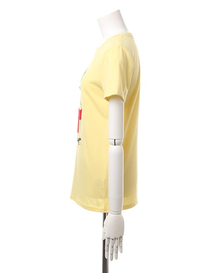 INGNI(イング) レトロガール/TシャツB イエロー