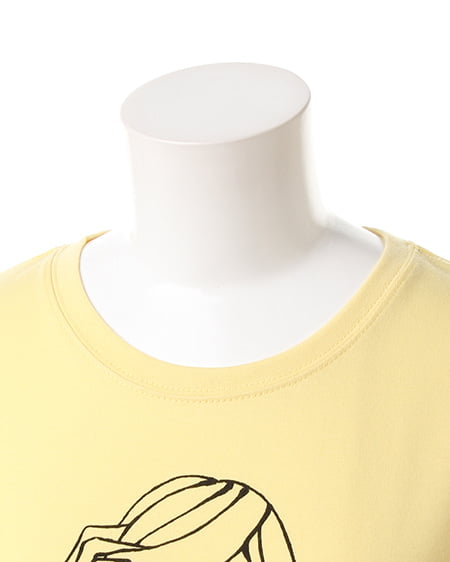 INGNI(イング) レトロガール/TシャツB イエロー