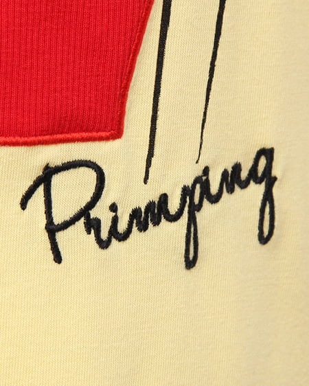 INGNI(イング) レトロガール/TシャツB イエロー