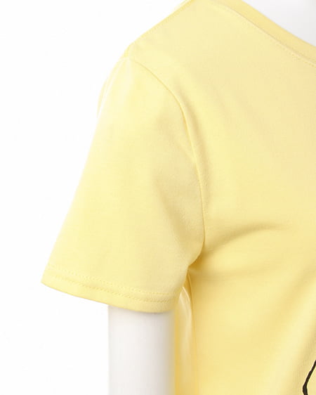 INGNI(イング) レトロガール/TシャツB イエロー