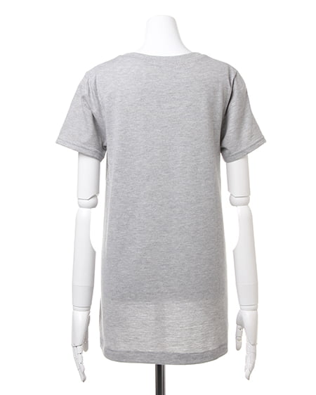 INGNI（イング） イレギュラーポケット付／Tシャツ ｸﾞﾚｰ