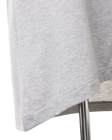 INGNI（イング） イレギュラーポケット付／Tシャツ ｸﾞﾚｰ