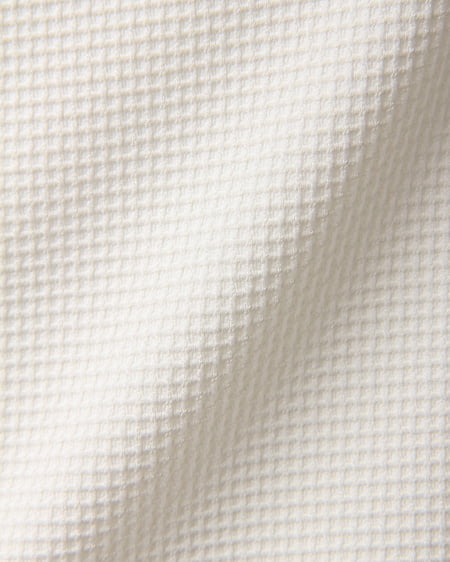 INGNI（イング） 袖シアー花／TOPS ｵﾌﾎﾜｲﾄ