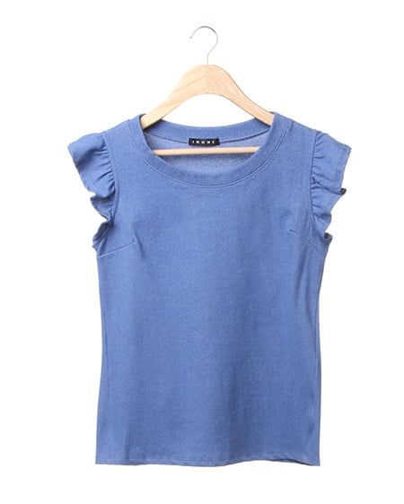 カットデニムフリル袖／TOPS｜INGNI(イング) 公式通販｜INGNI STORE