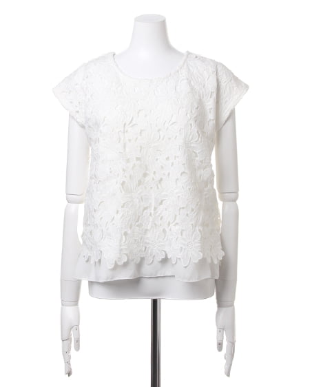 INGNI（イング） 花レース／TOPS／B ｵﾌﾎﾜｲﾄ