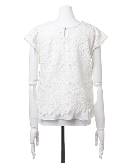 INGNI（イング） 花レース／TOPS／B ｵﾌﾎﾜｲﾄ