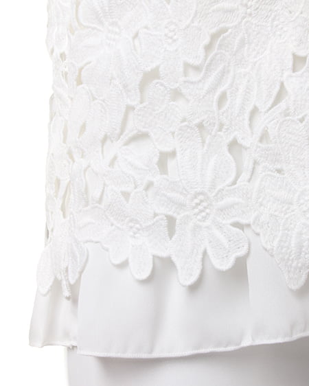 INGNI（イング） 花レース／TOPS／B ｵﾌﾎﾜｲﾄ