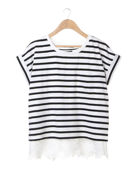 裾レースタンクA／S TOPS
