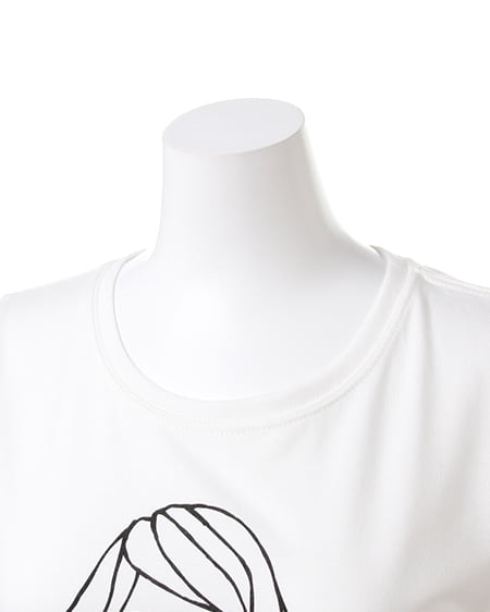 INGNI（イング） NEWレトロガール／Tシャツ ｵﾌﾎﾜｲﾄ