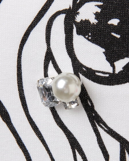 INGNI（イング） NEWレトロガール／Tシャツ ｵﾌﾎﾜｲﾄ