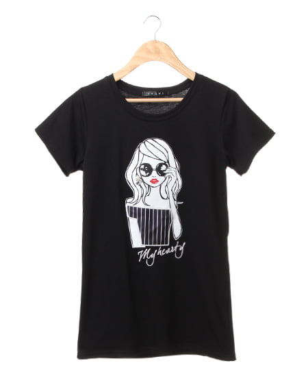 NEWレトロガール／Tシャツ
