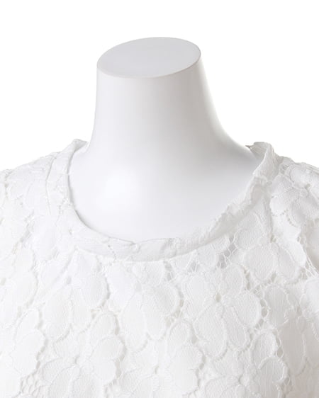 INGNI（イング） 花レース／TOPS／A ｵﾌﾎﾜｲﾄ