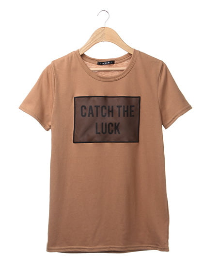 INGNI(イング) NEWボックスロゴ／Tシャツ ｷｬﾒﾙ