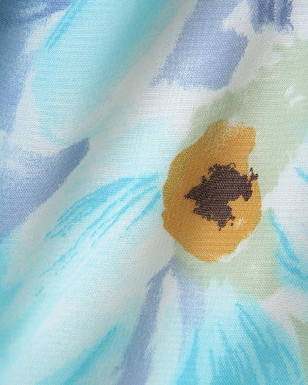 INGNI（イング） 花柄ノースリ／TOPS ﾌﾞﾙｰ