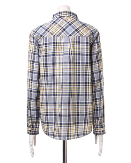 INGNI(イング) チェック柄/シャツA イエロー/A