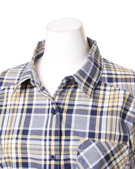 INGNI(イング) チェック柄/シャツA イエロー/A