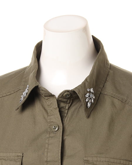 INGNI（イング） デニム／シャツ ｶｰｷ