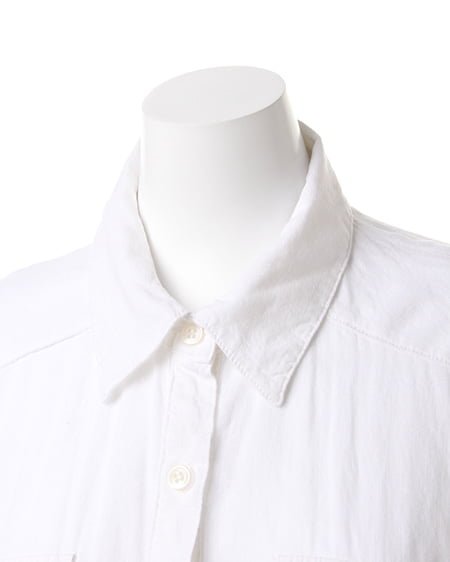 INGNI（イング） 前結びノースリ／シャツ ｵﾌﾎﾜｲﾄ