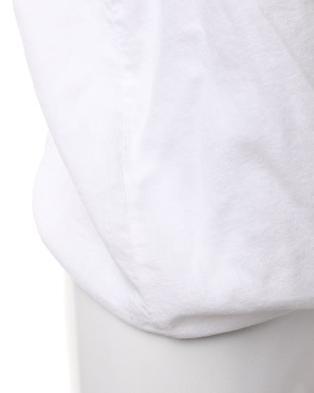 INGNI（イング） 前結びノースリ／シャツ ｵﾌﾎﾜｲﾄ