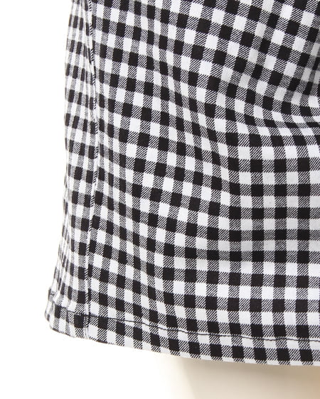 INGNI（イング） ベルト付コクーン／スカート ｸﾛ/ｷﾞﾝｶﾞﾑ