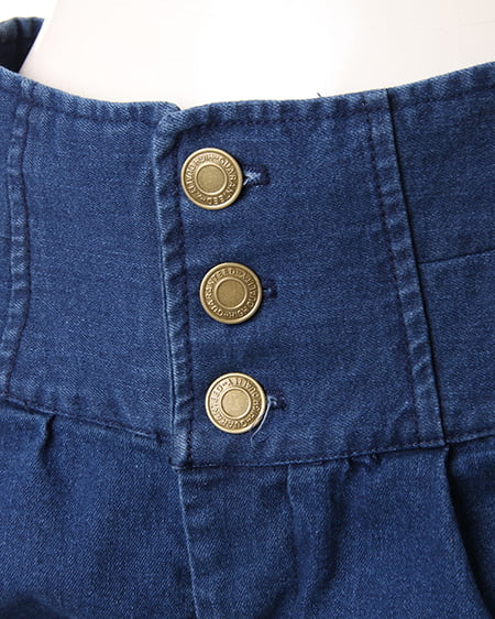 INGNI（イング） C前ボタンハイウエストショート／パンツ ﾃﾞﾆﾑ