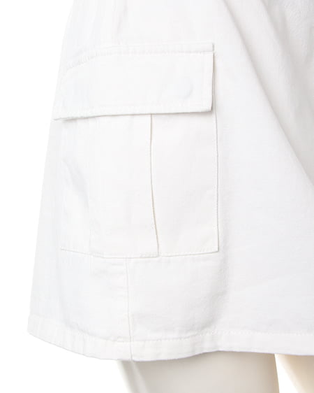 INGNI（イング） 台形カーゴ／スカート ｵﾌﾎﾜｲﾄ