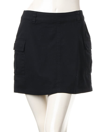 INGNI(イング) 台形カーゴ／スカート ｸﾛ