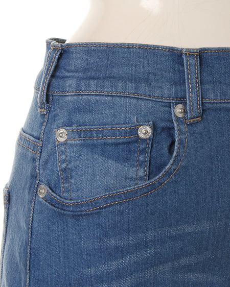 INGNI（イング） L46コクーン／スカート ﾃﾞﾆﾑ/ﾗｲﾄﾌﾞﾙｰ