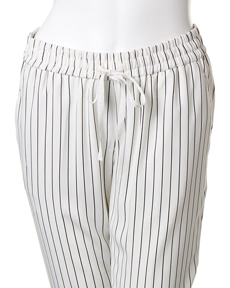 INGNI（イング） リラックス／パンツ ｵﾌﾎﾜｲﾄ/ｸﾛ