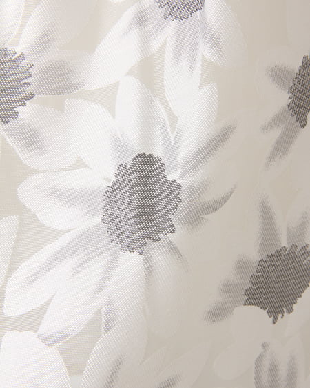 INGNI（イング） オパールヒマワリ柄／スカート ｵﾌﾎﾜｲﾄ