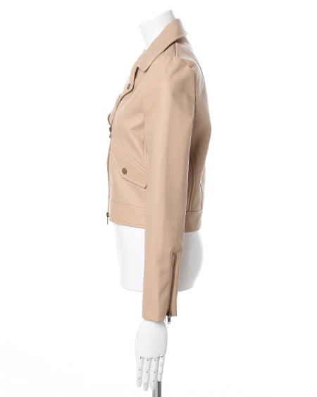 INGNI（イング） Wライダース／ジャケットB ﾍﾞｰｼﾞｭ