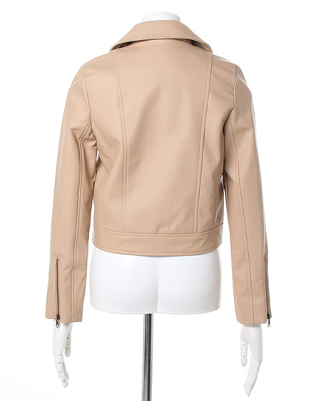 INGNI（イング） Wライダース／ジャケットB ﾍﾞｰｼﾞｭ