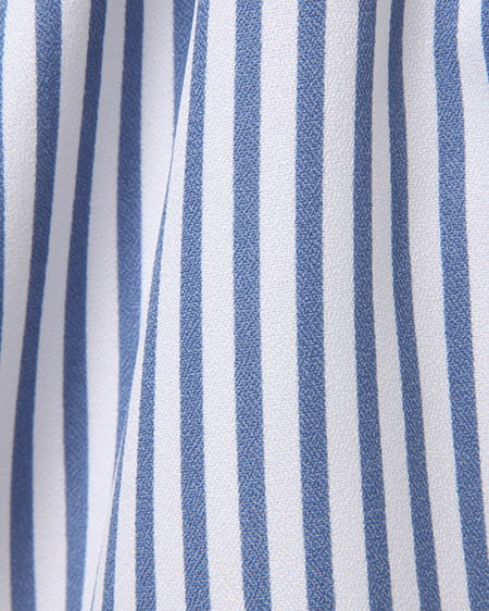 INGNI（イング） ウエストリボンストライプ／ワンピース ｻｯｸｽ/ｽﾄﾗｲﾌﾟ