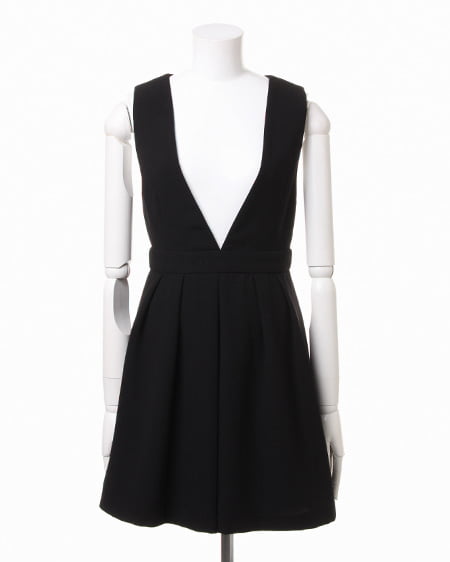 INGNI（イング） VネックJZ／ジャンスカ ｸﾛ