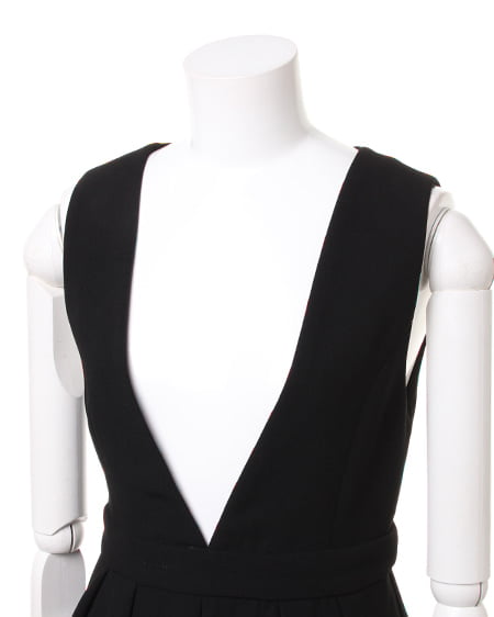 INGNI（イング） VネックJZ／ジャンスカ ｸﾛ